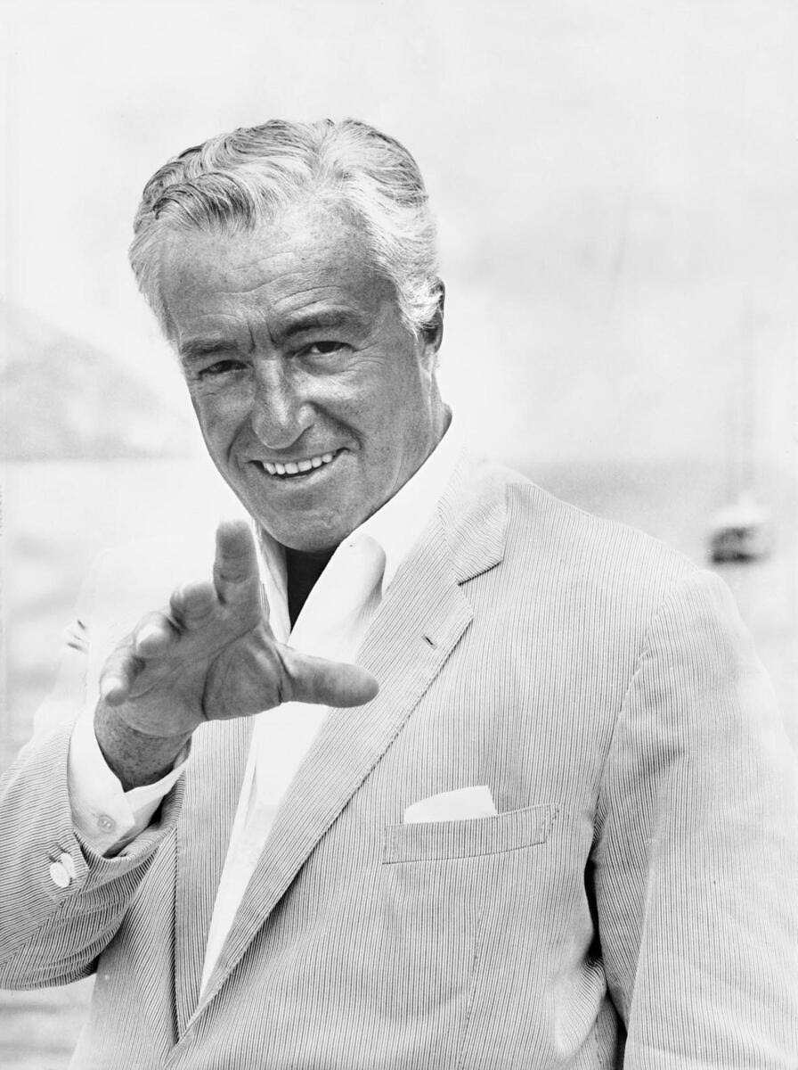 Vittorio De Sica, director of 'The Bicycle Thief' (1948).