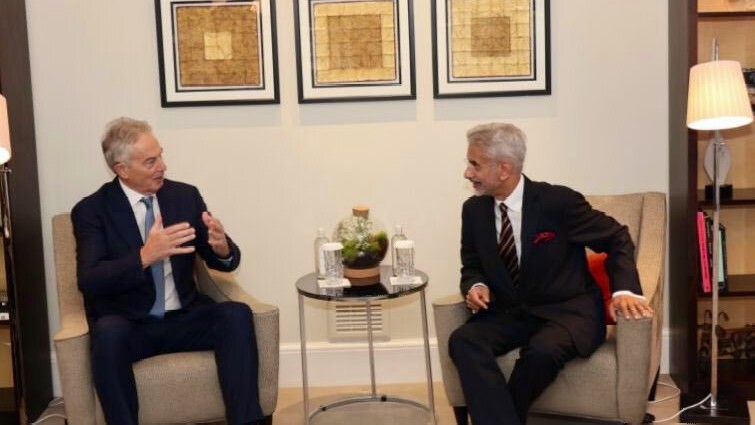 Jaishankar meets former British premier Tony Blair; discuss bilateral ties & West Asia situation