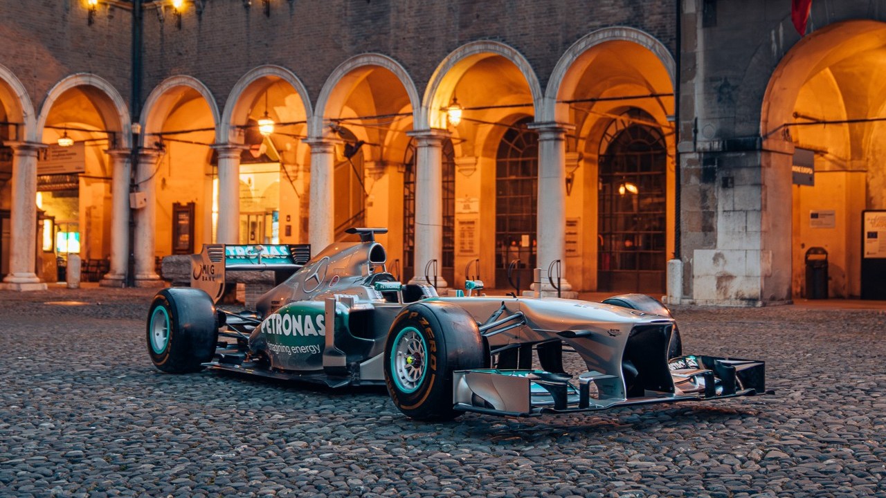 Lewis Hamilton’s F1 Mercedes race car sells for $18.8 million