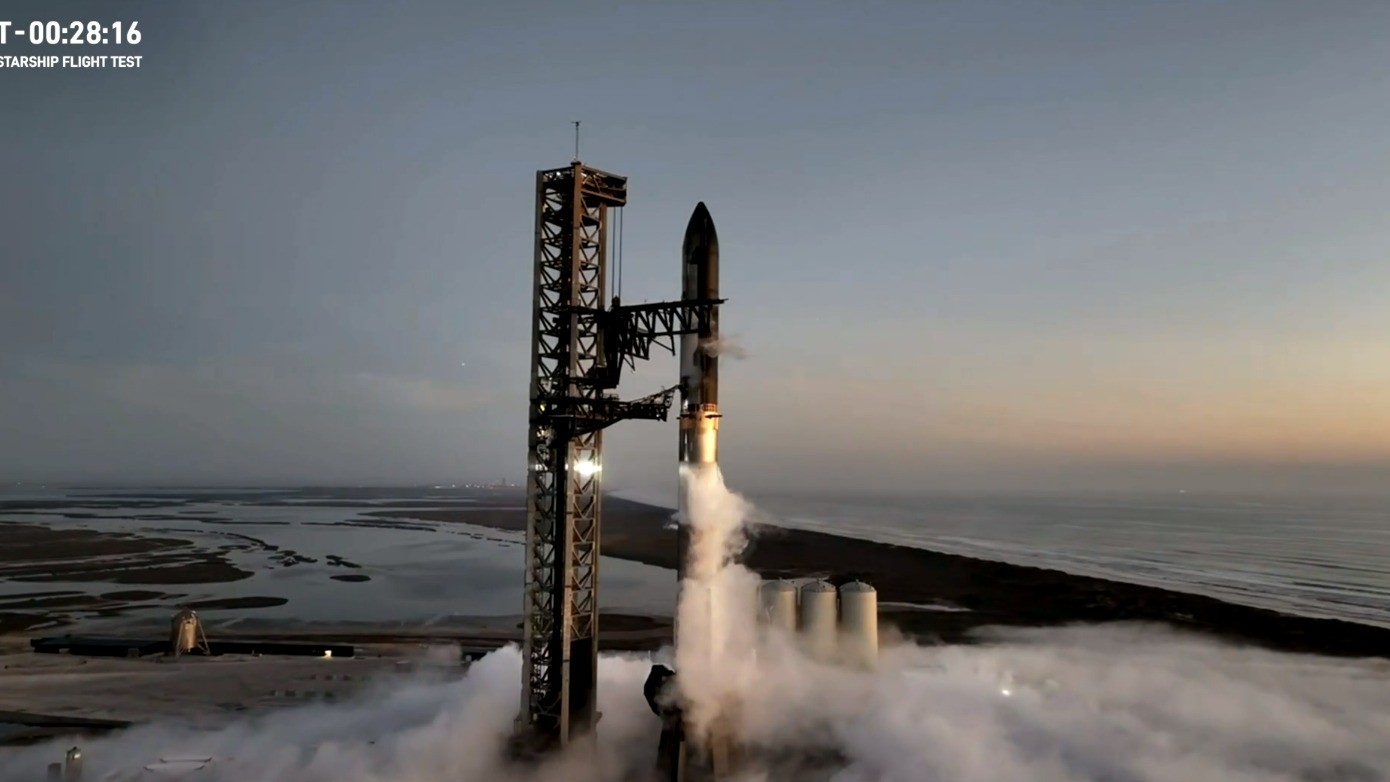 SpaceX Starship launched on test flight in Texas after last one blew up