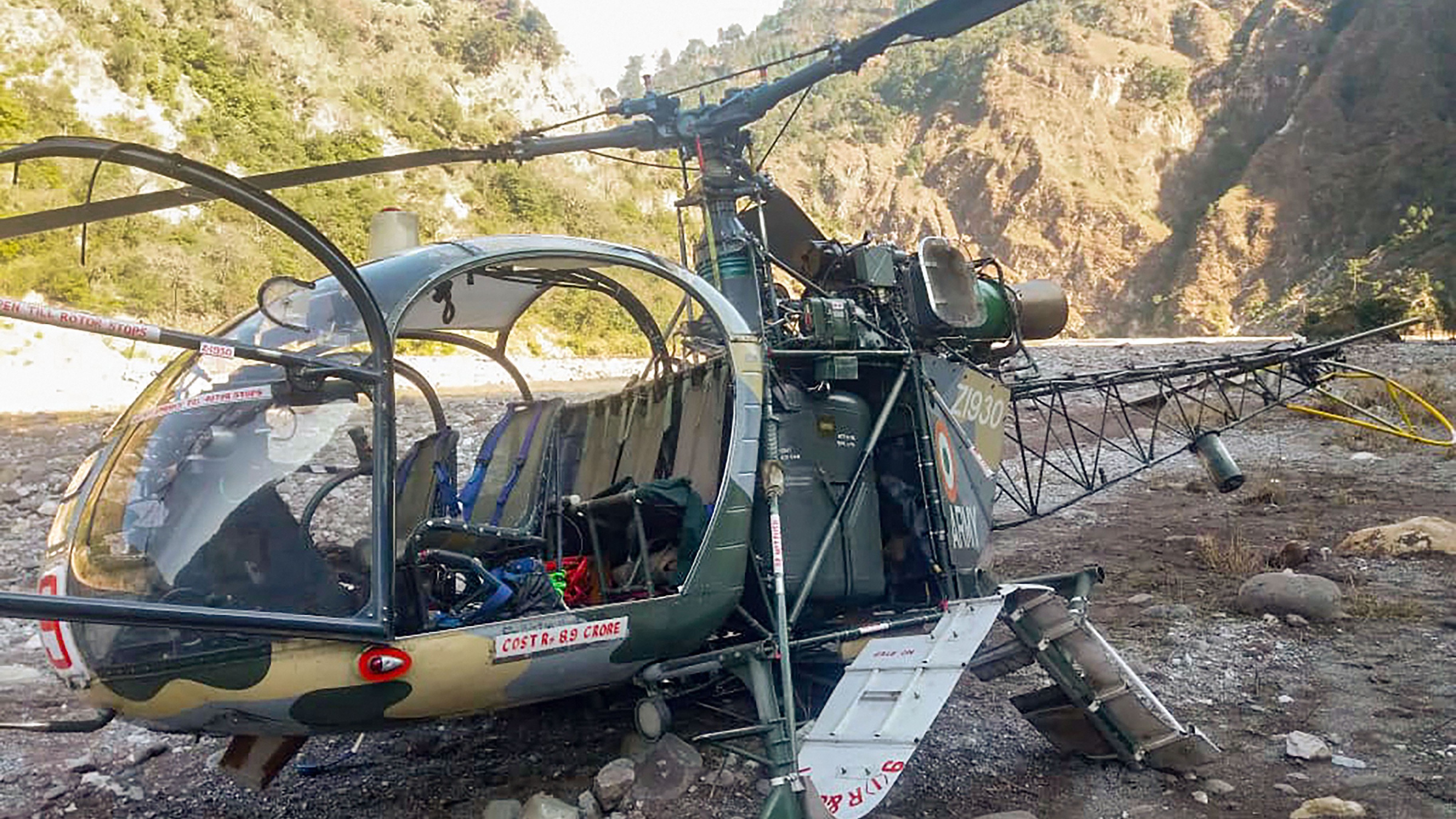 Naval sailor killed in Chetak helicopter accident in Kochi