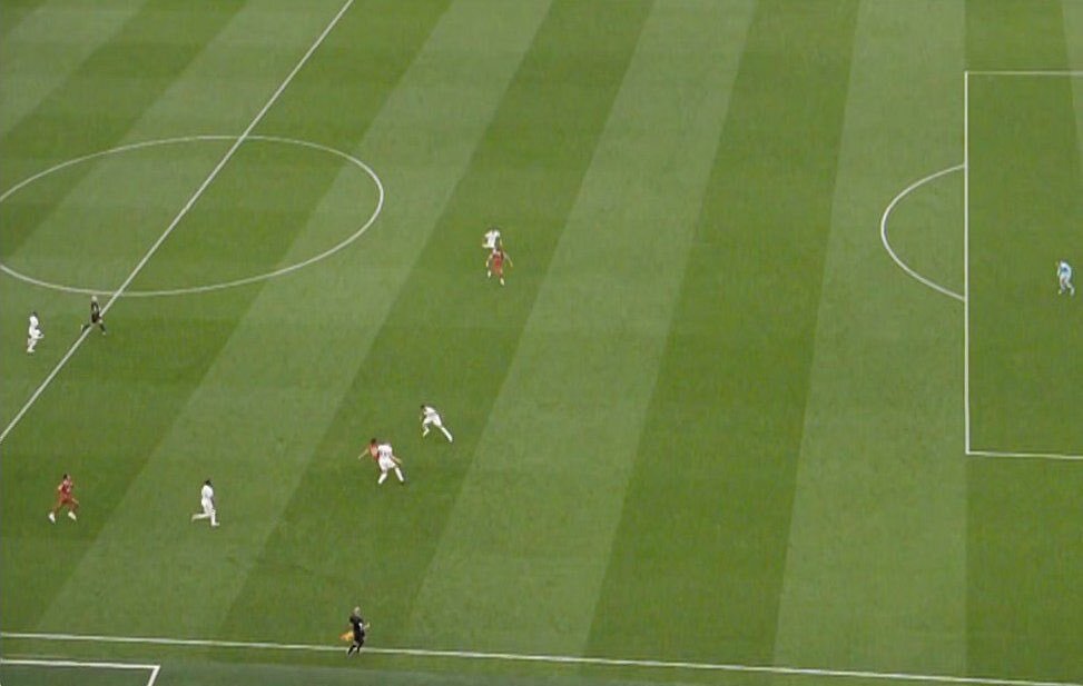 Luis Diaz's goal against Tottenham which was ruled offside by VAR.