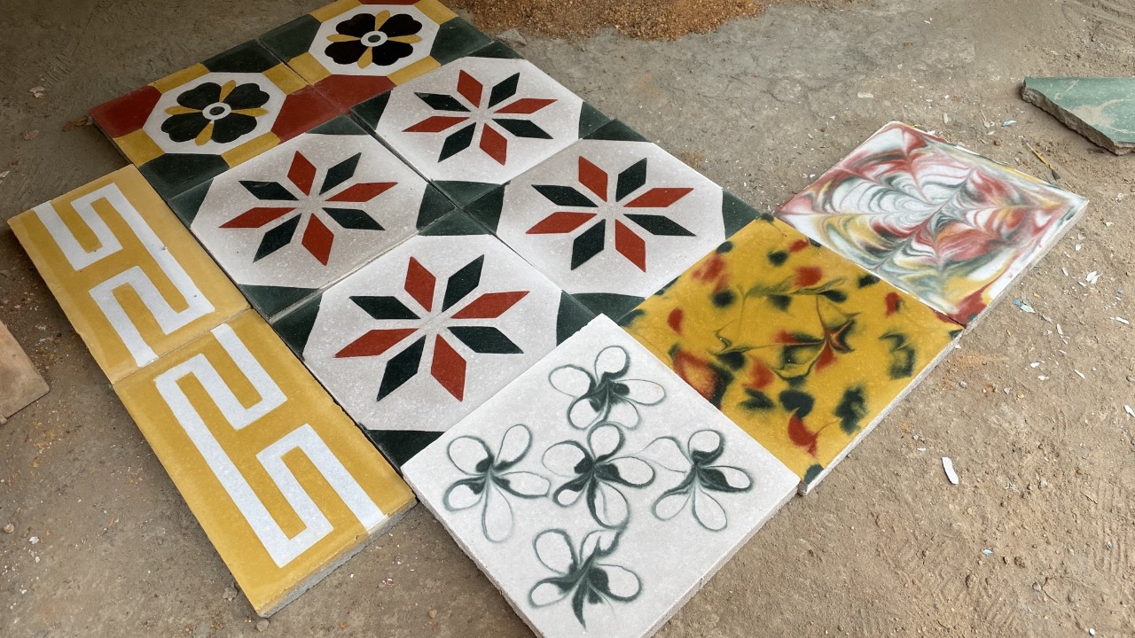The allure of Athangudi floor tiles