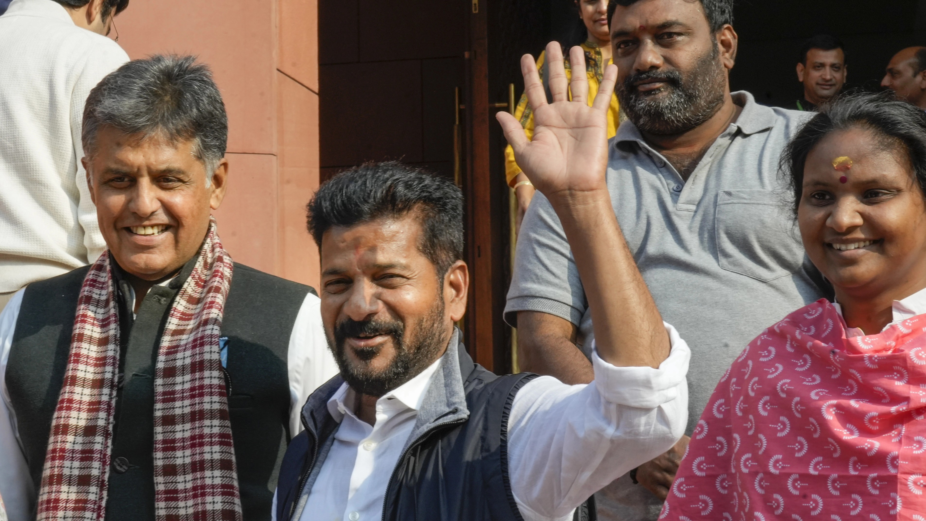 Cong trying to make Telangana CM-designate Revanth Reddy's oath-taking ceremony an 'I.N.D.I.A show'