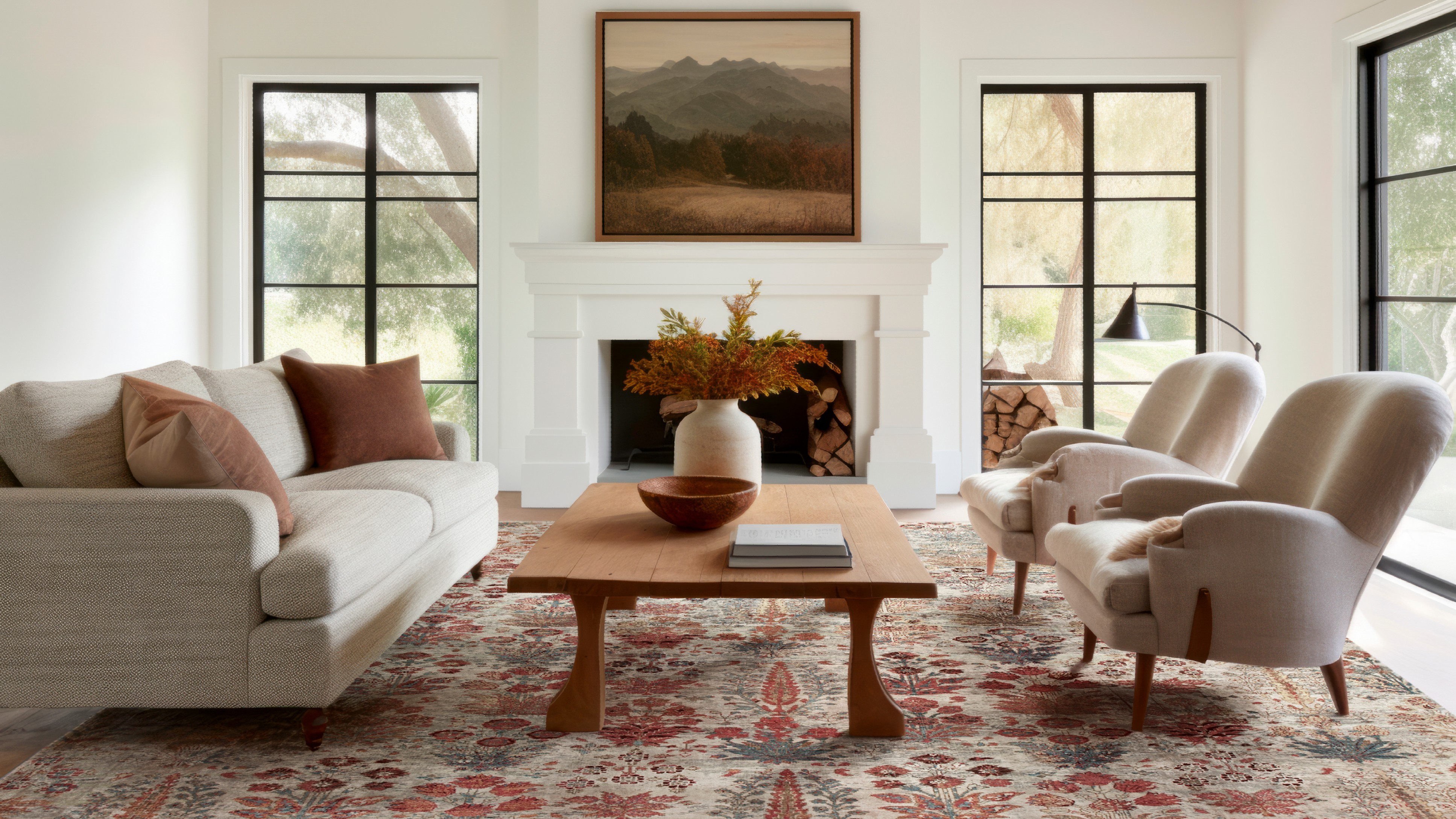 Experience the alchemy of art and utility as luxury rugs merge into your lifestyle, transforming spaces into sensory-rich experiences that beckon with irresistible warmth, visual splendour, and functional beauty.
