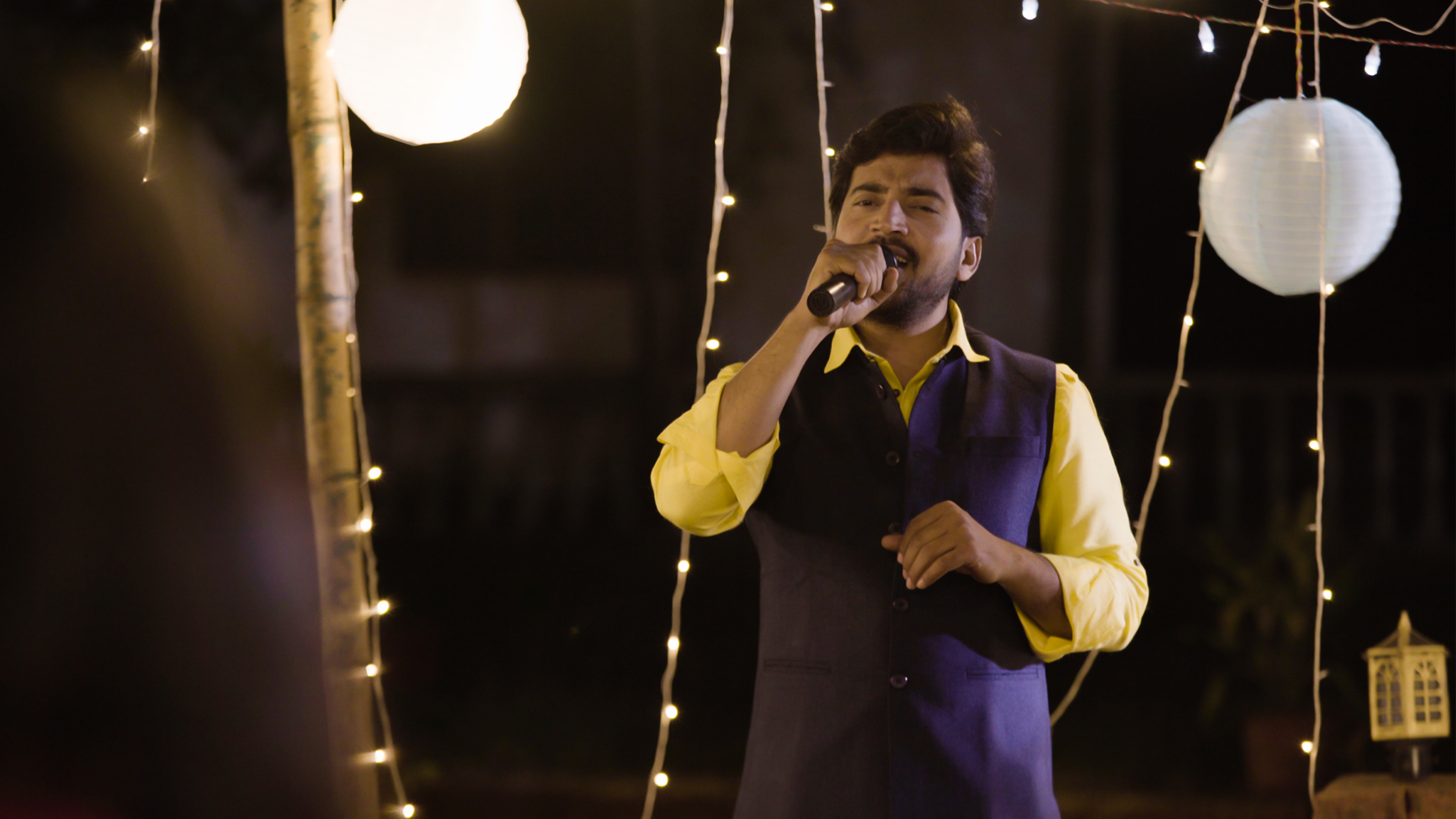 Poornachadra Mysore in 'Orchestra Mysuru'.