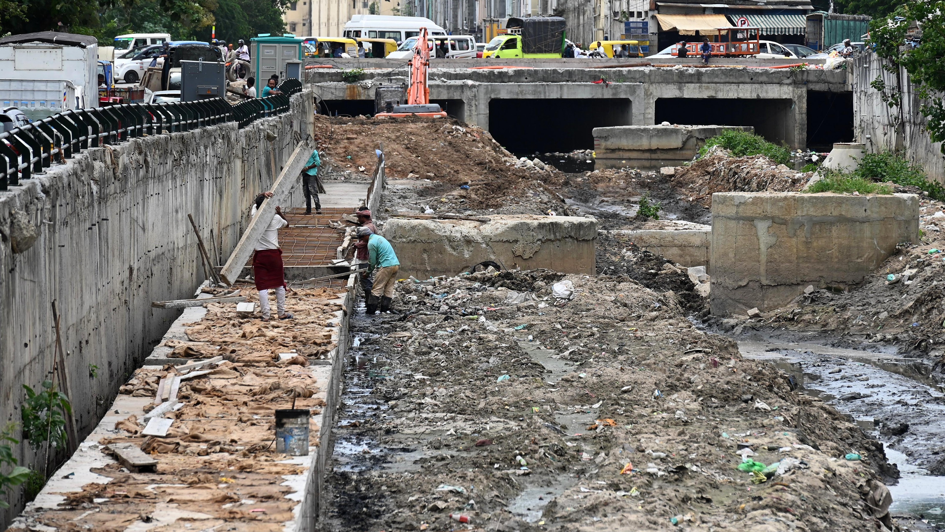 BBMP nearly completes Koramangala waterway makeover, but sewage flow persists
