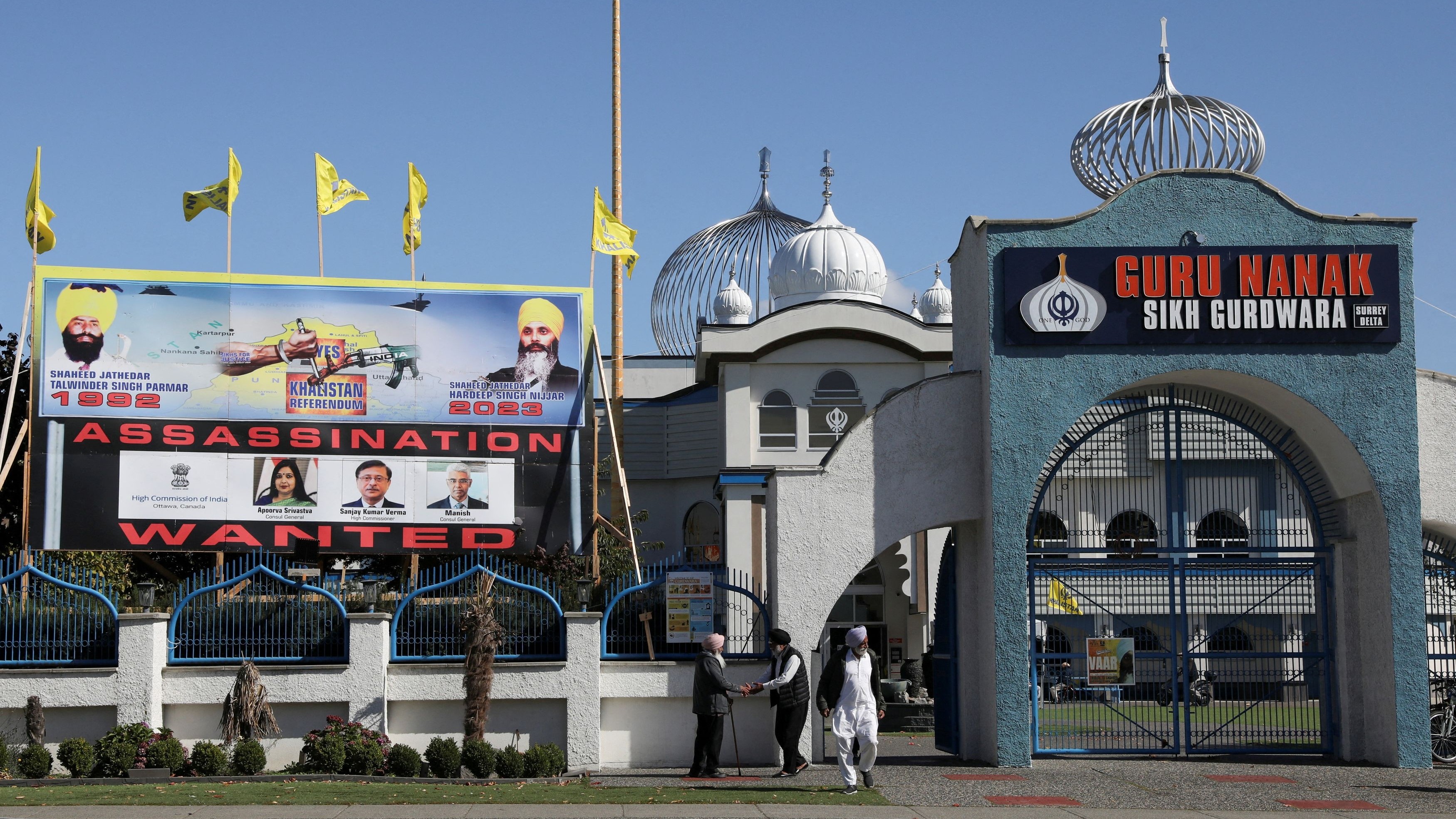 Canadian authorities probe threat against Sikh worshipers at British Columbia gurdwara