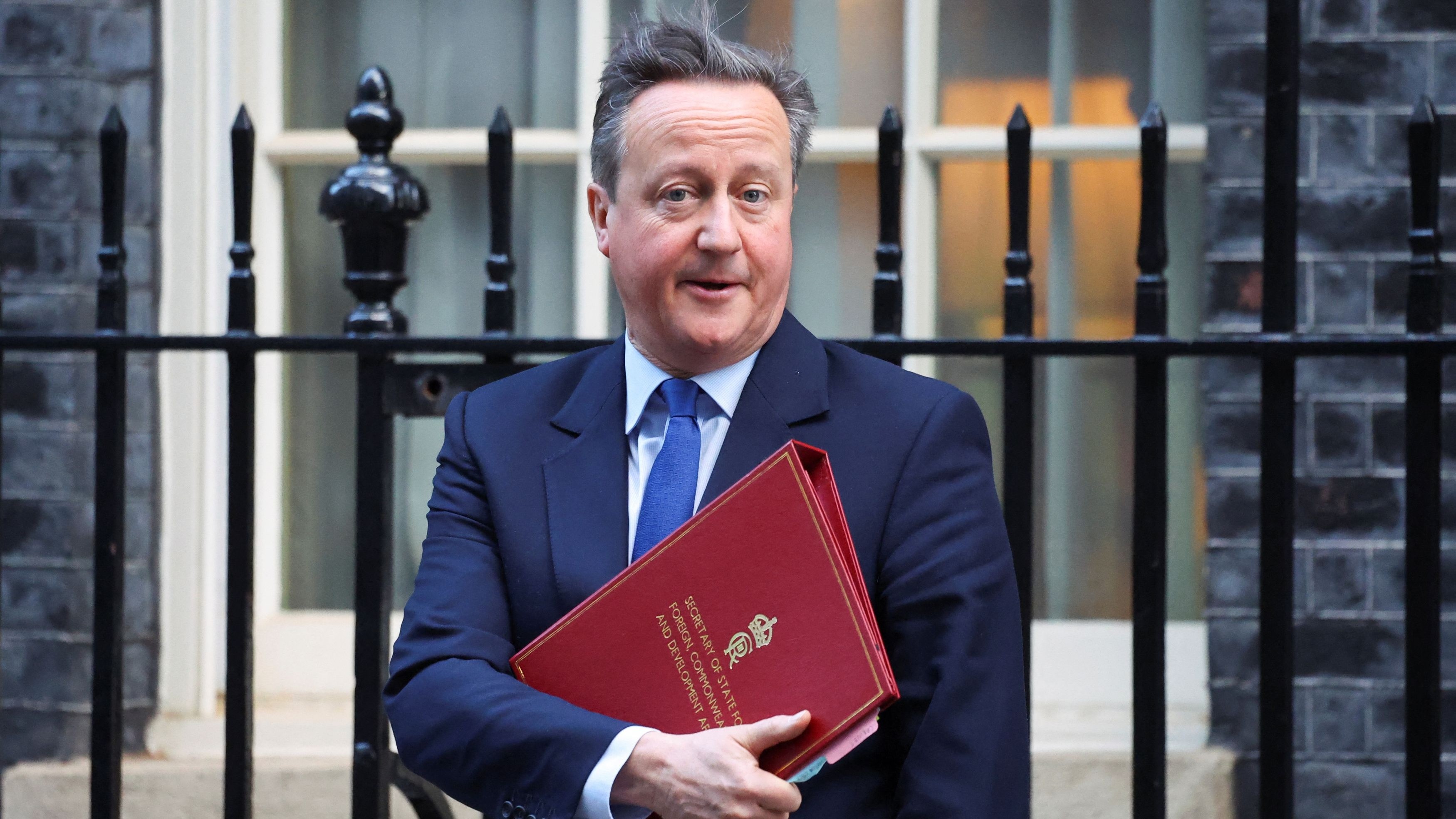 UK's Cameron says he's worried Israel may have breached international law in Gaza