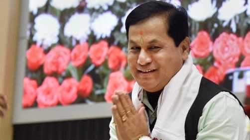 Union Minister Sarbananda Sonowal.