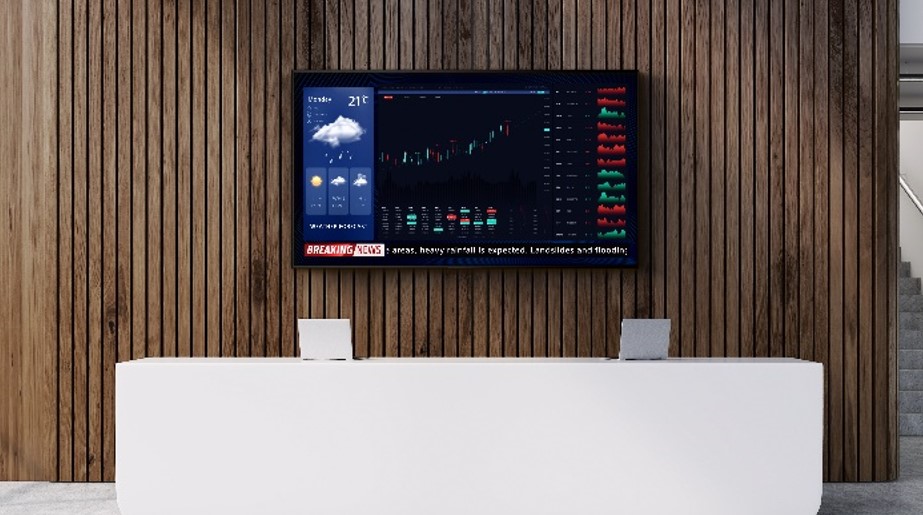 The new BRAVIA display EZ20L series.