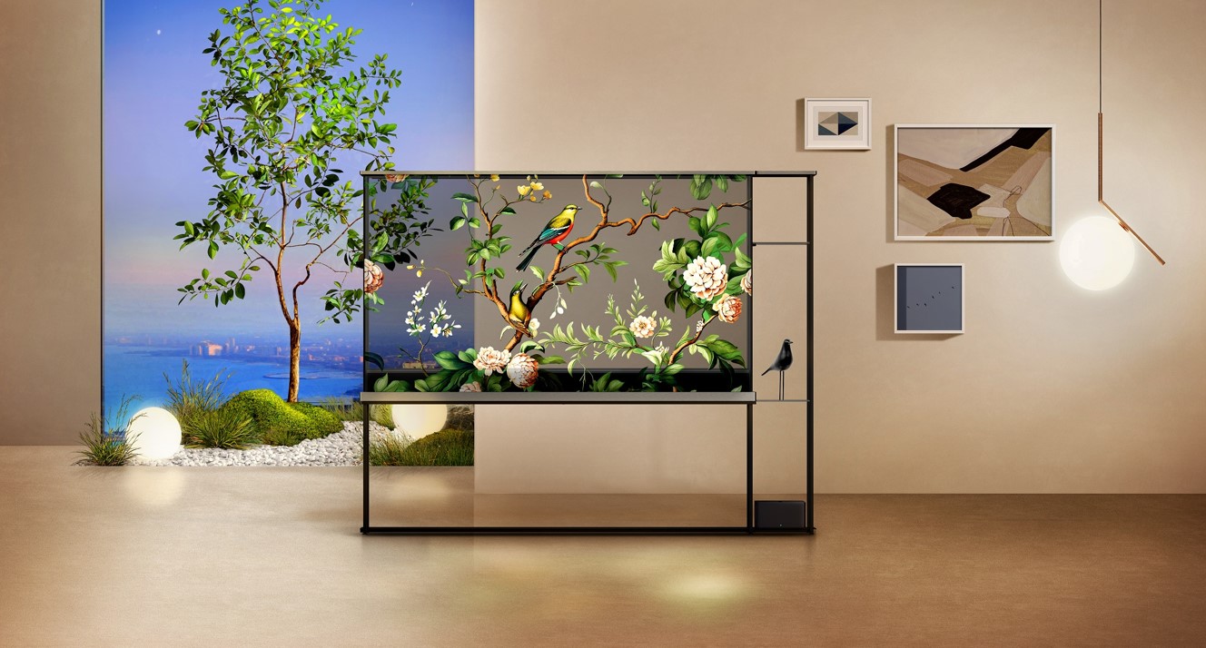 The new Signature OLED T series TV.