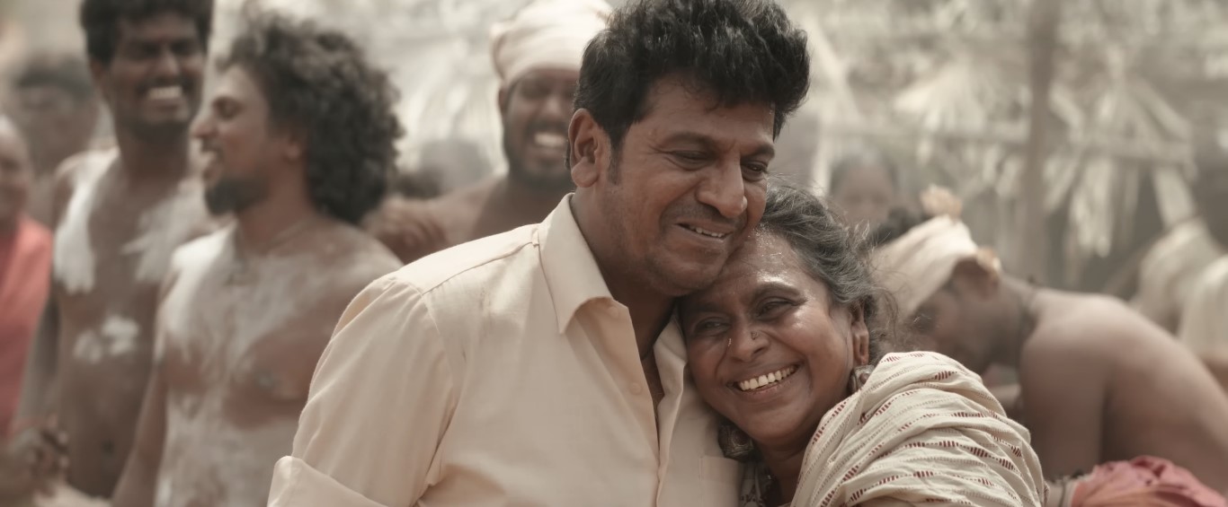 Shivarajkumar in a special appearance in 'Captain Miller'. 