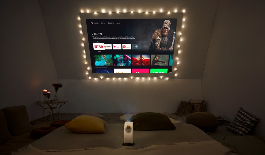 The new GV331 TV projector.