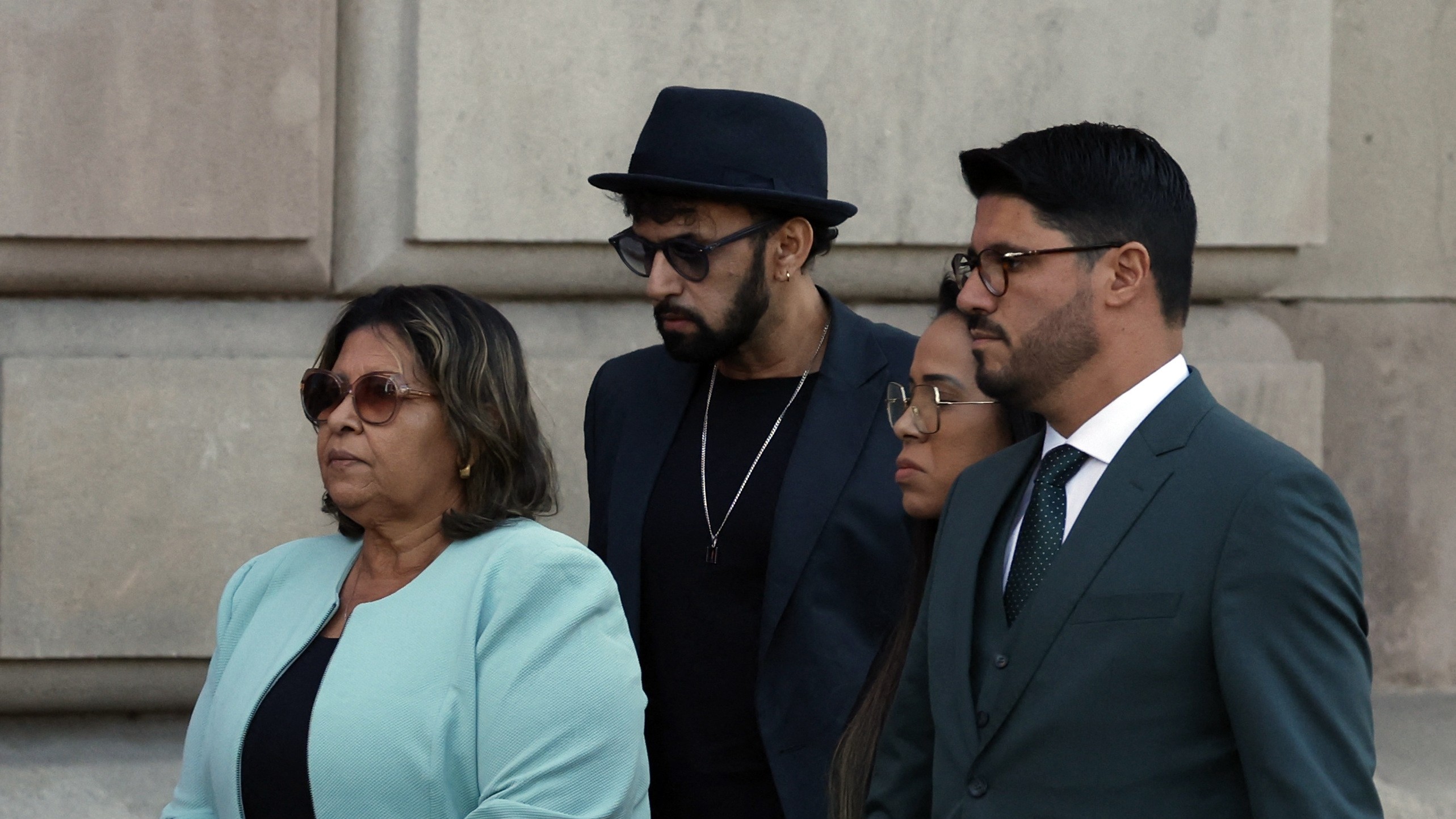 Brazilian footballer Dani Alves on trial in Spain for alleged sexual assault