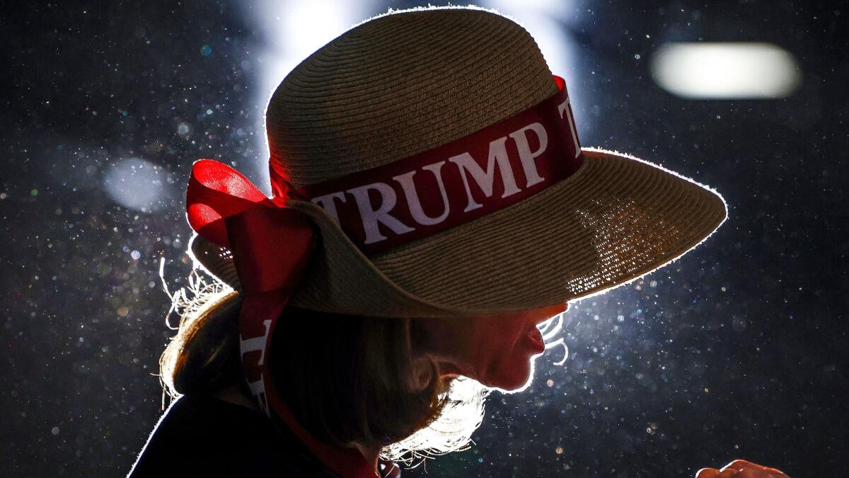 Lara Trump holds a "Team Trump" event, ahead of the South Carolina Republican primary election, in Beaufort.