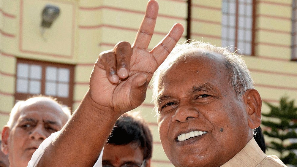 Former Bihar Chief Minister Jitan Ram Manjhi.