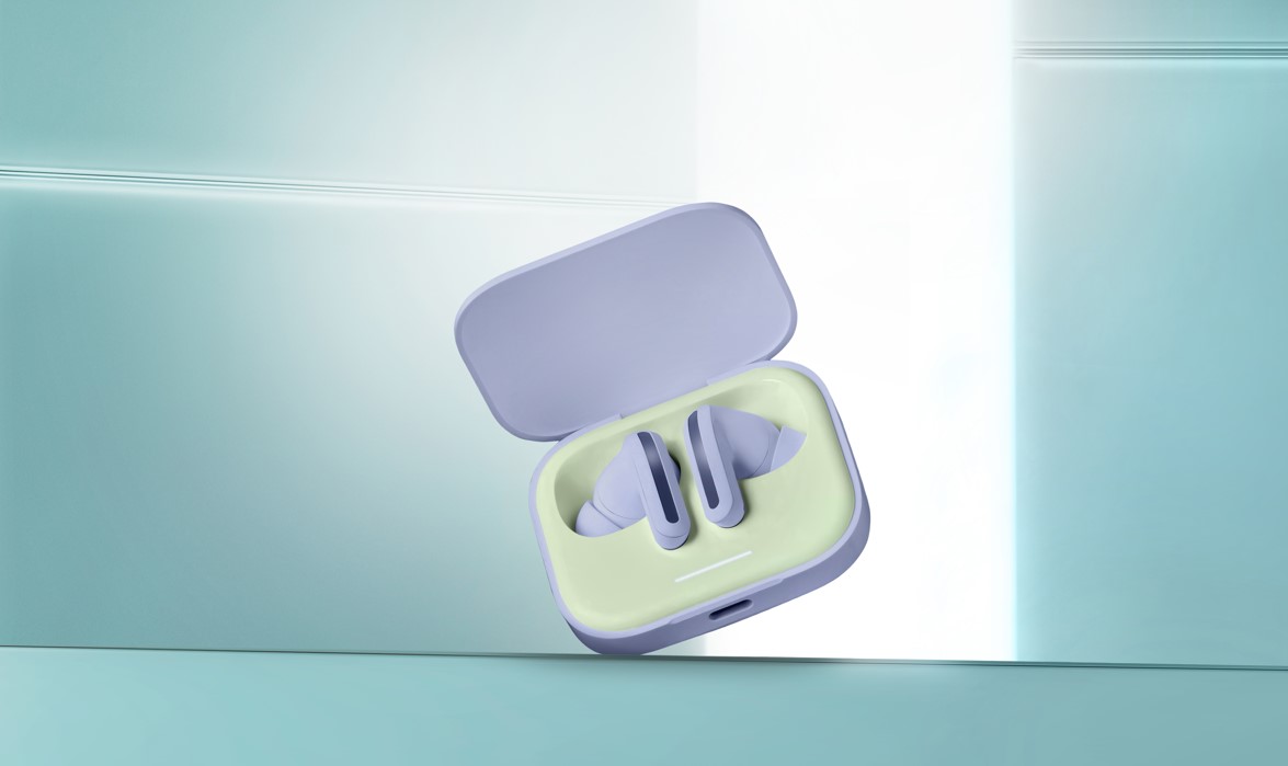 Redmi Buds 5 Fusion Purple colour variant.