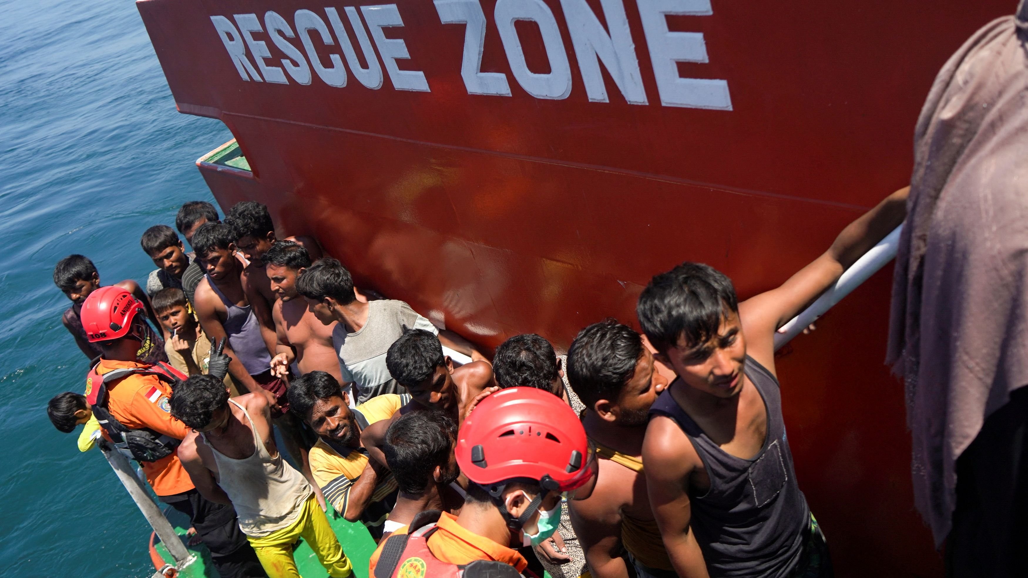 Over 70 Rohingya dead or missing after boat capsizes off Indonesia's Aceh
