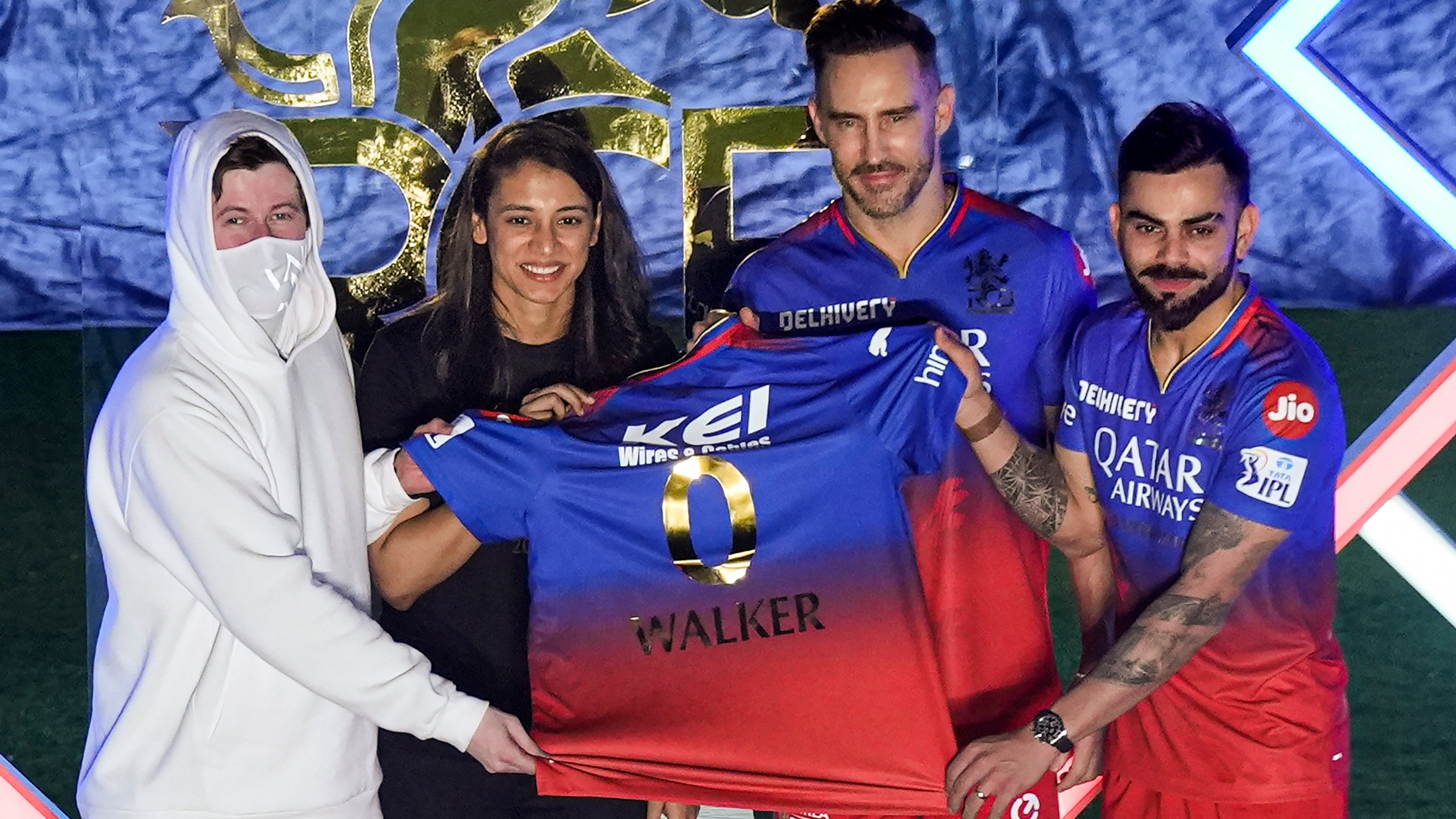 The event also saw Virat Kohli, Smriti Mandhana and Faf du Plessis unveiling RCB's official jersey for IPL 2024.