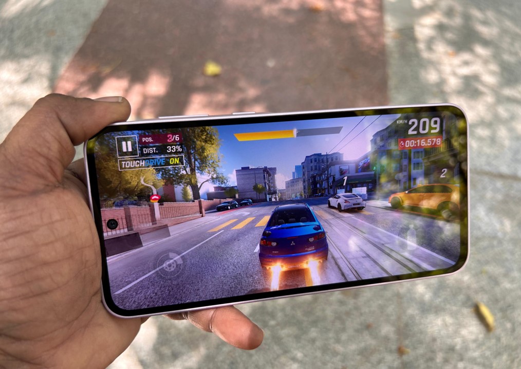 Samsung Galaxy A35 series phone.
