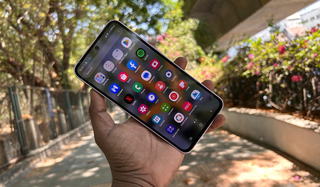 Samsung Galaxy A35 series phone.