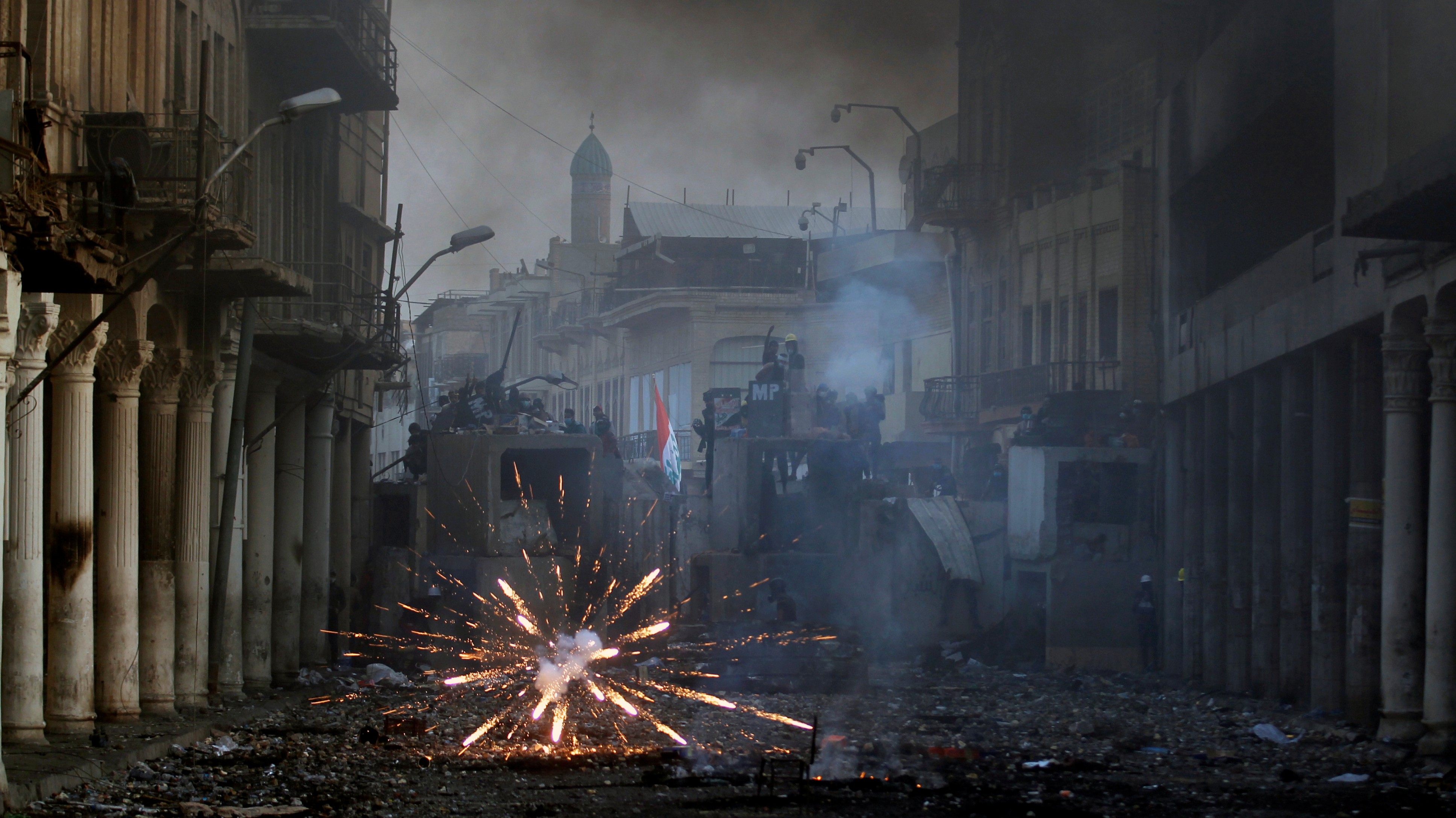Fifth on the list is Iraq's Baghdad as it grapples with air pollution caused by frequent protests and demonstrations.