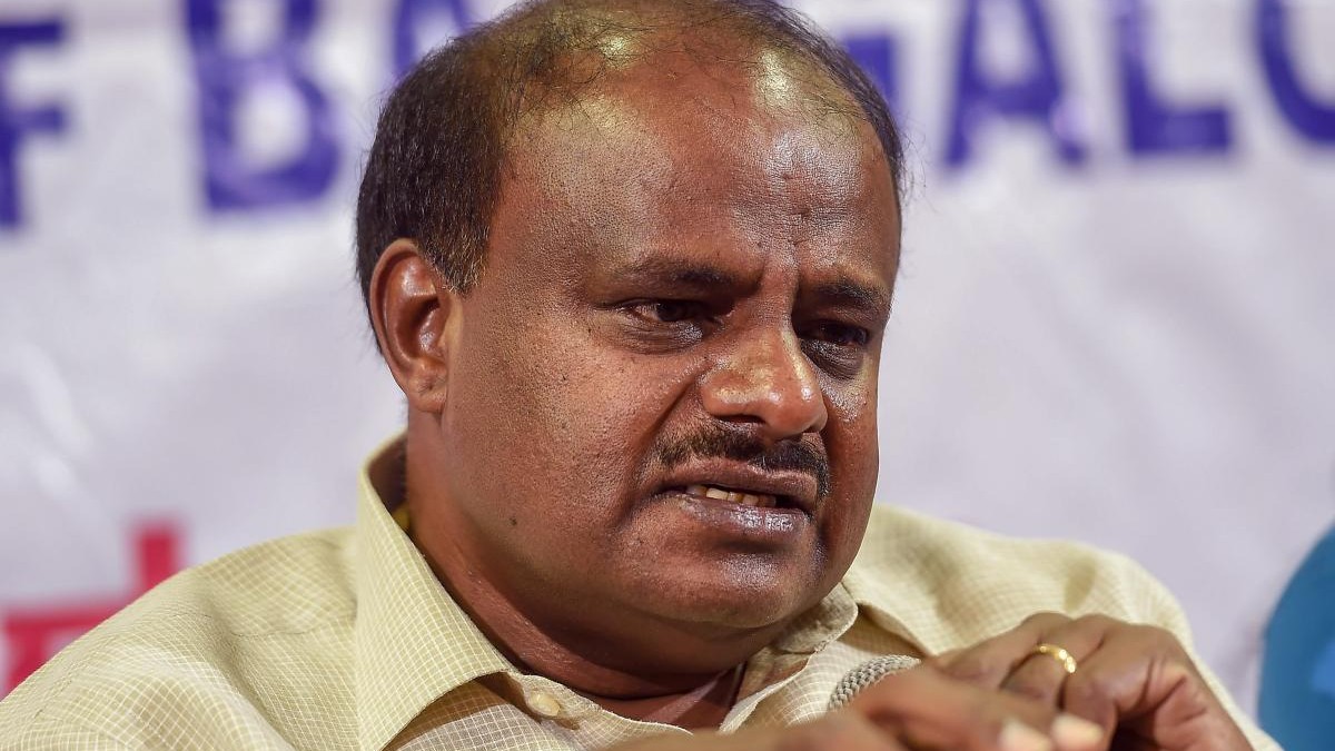 Kumaraswamy slams Congress after EC stops farmhouse feast