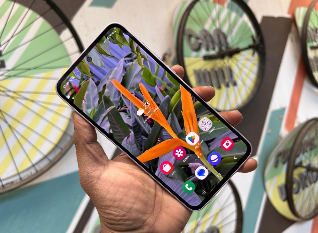 Samsung Galaxy A35 series phone.
