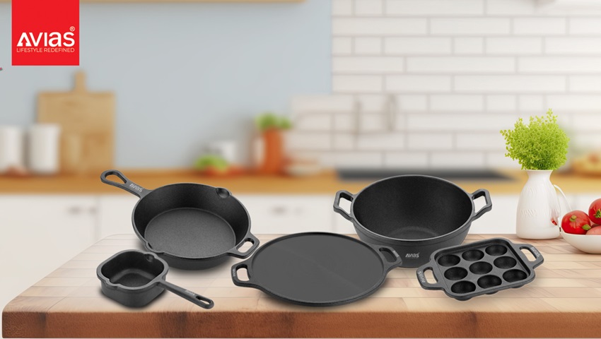 Avias India Launches Premium Cast Iron Cookware Range: Offering a Healthier Culinary Experience