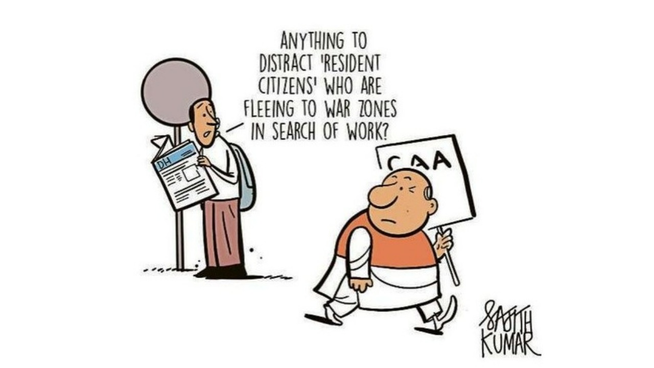 DH Toon | CAA.. Anything to distract..!