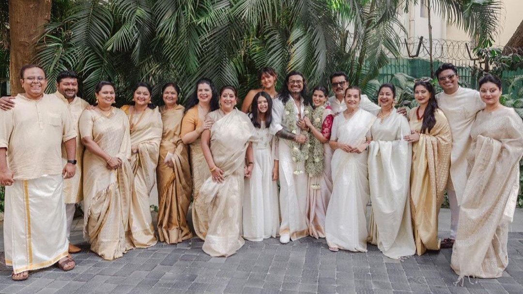 The couple has known each other for 14 years and exchanged rings with the blessings of their parents.