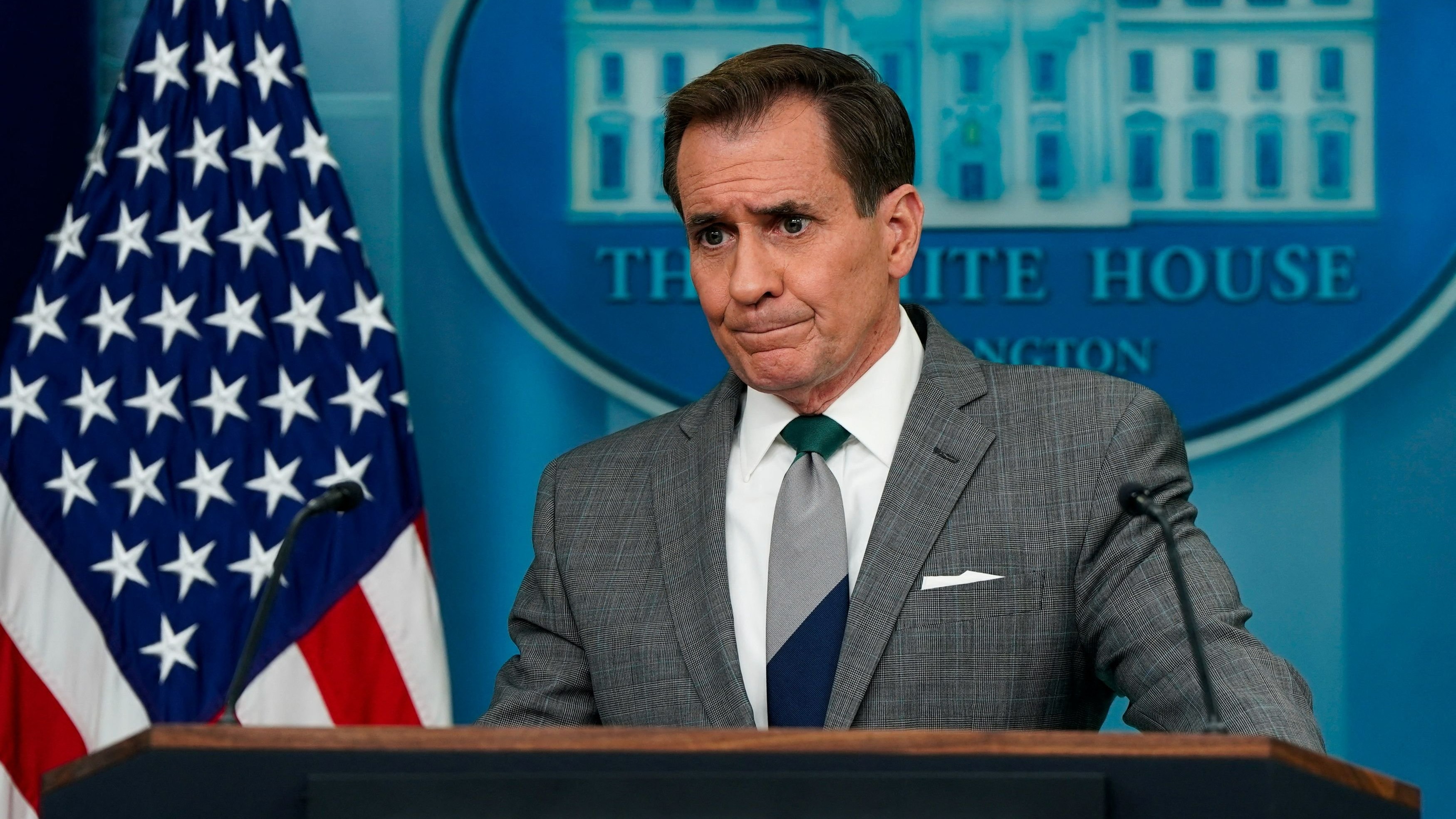 Iran did not provide US with attack warning or targets, White House says