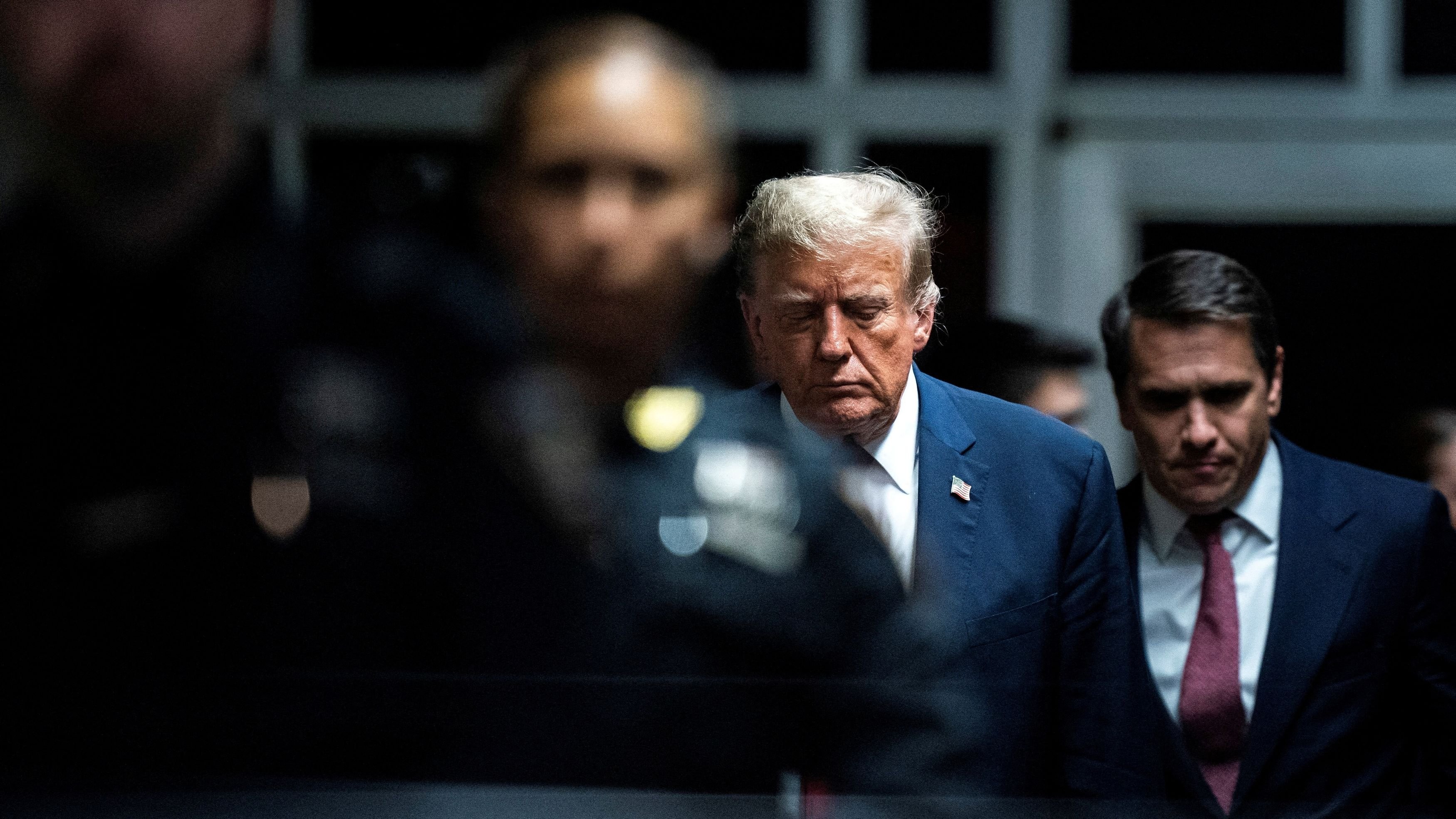 Donald Trump seems well aware he’s in legal peril