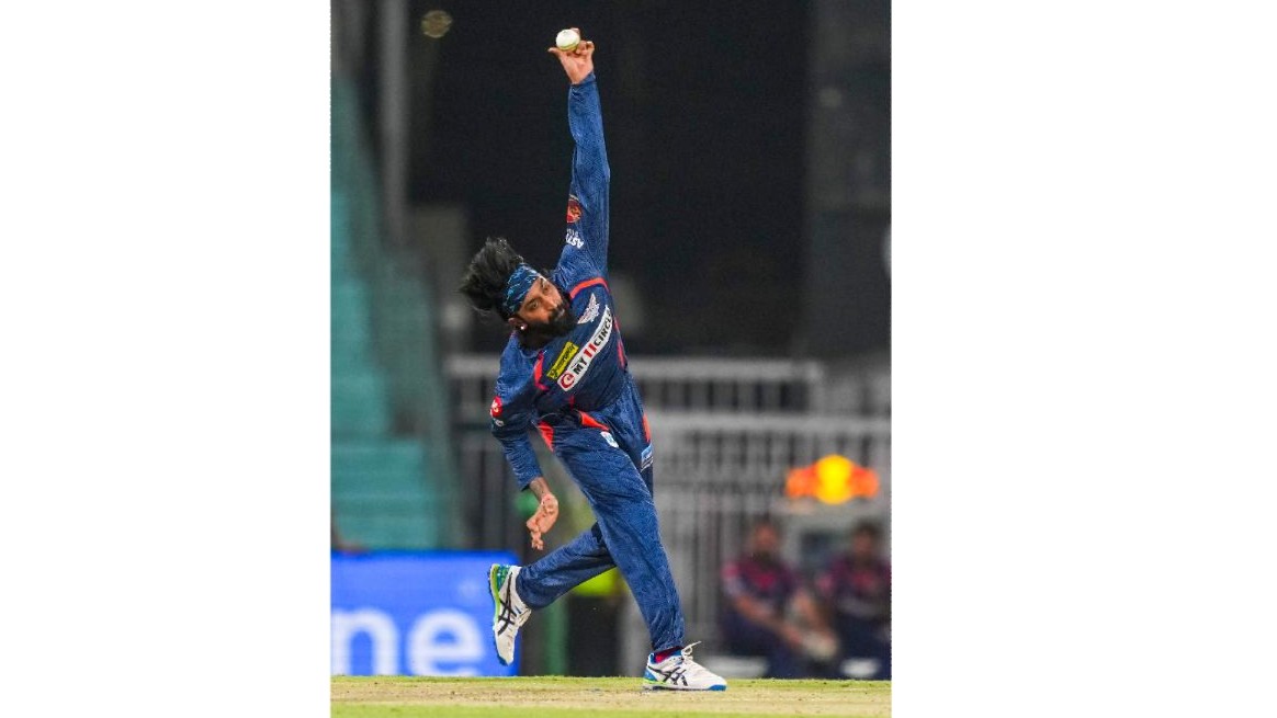 The LSG all-rounder, Krunal Pandya is a match-winner with both bat and ball. Krunal's aggressive batting and handy bowling make him an asset for LSG.