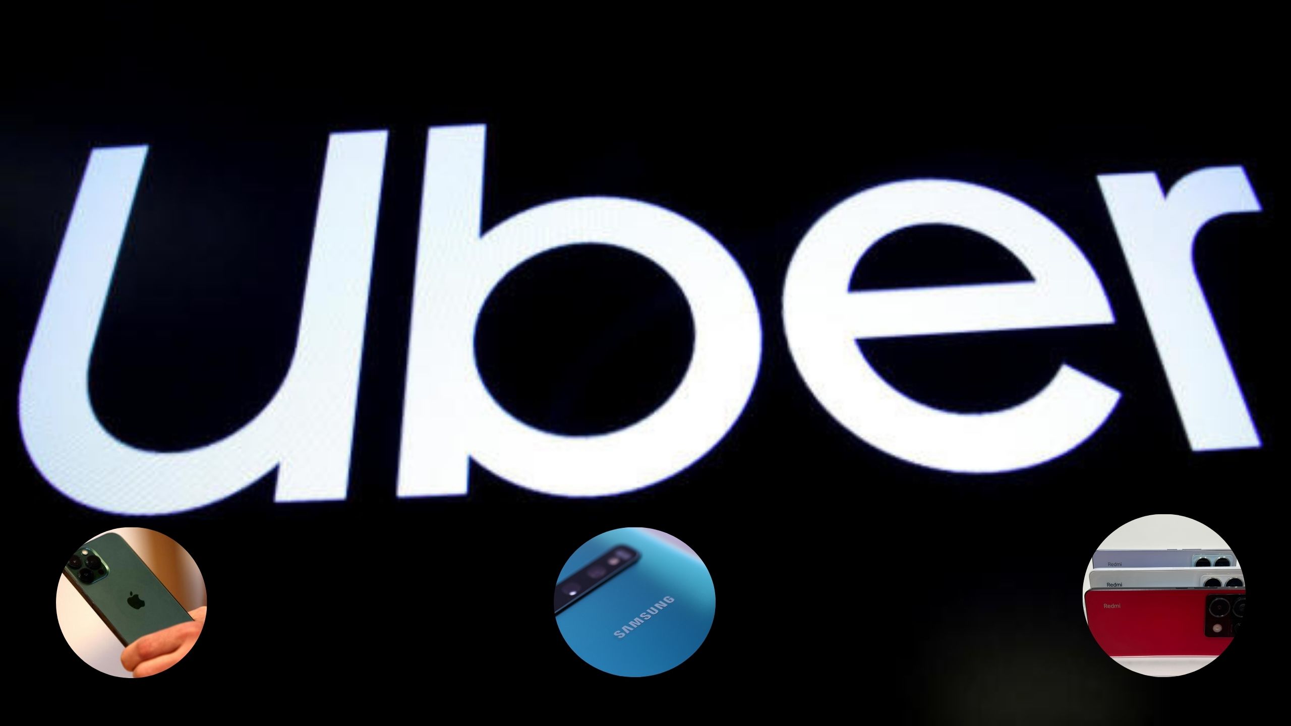 Phone brands most left behind in Uber cabs