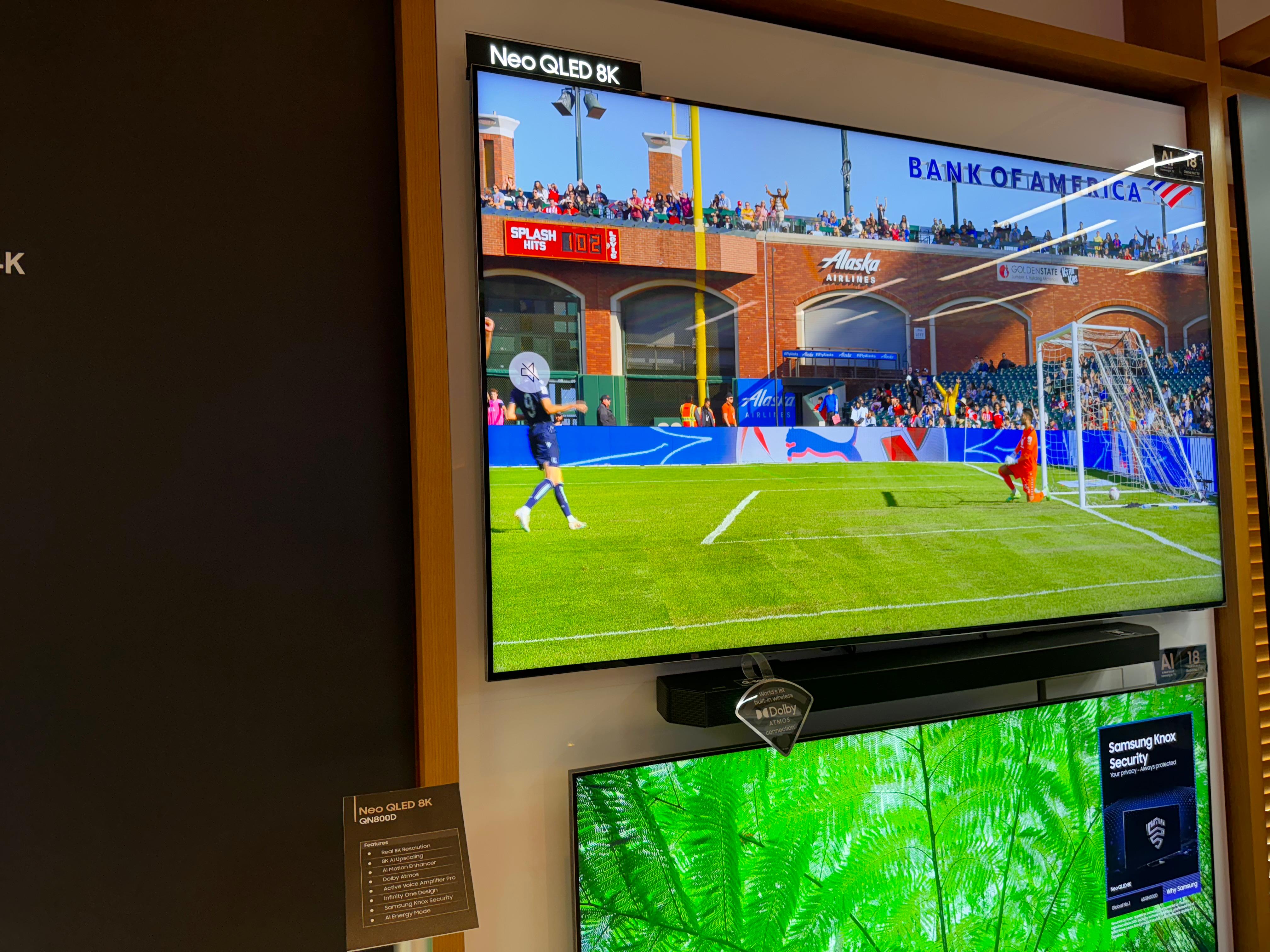 The new Samsung Neo QLED TVs.