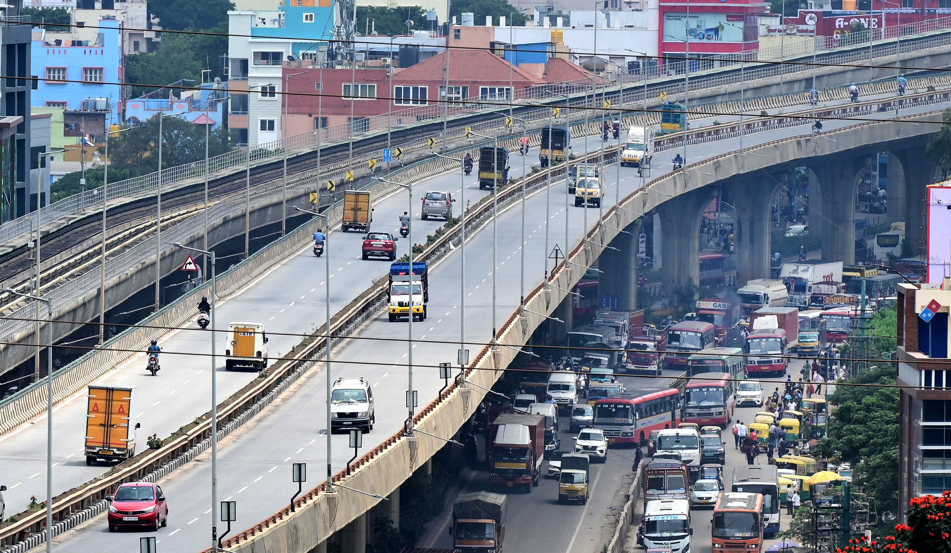 Peenya flyover open for all vehicles from July 29