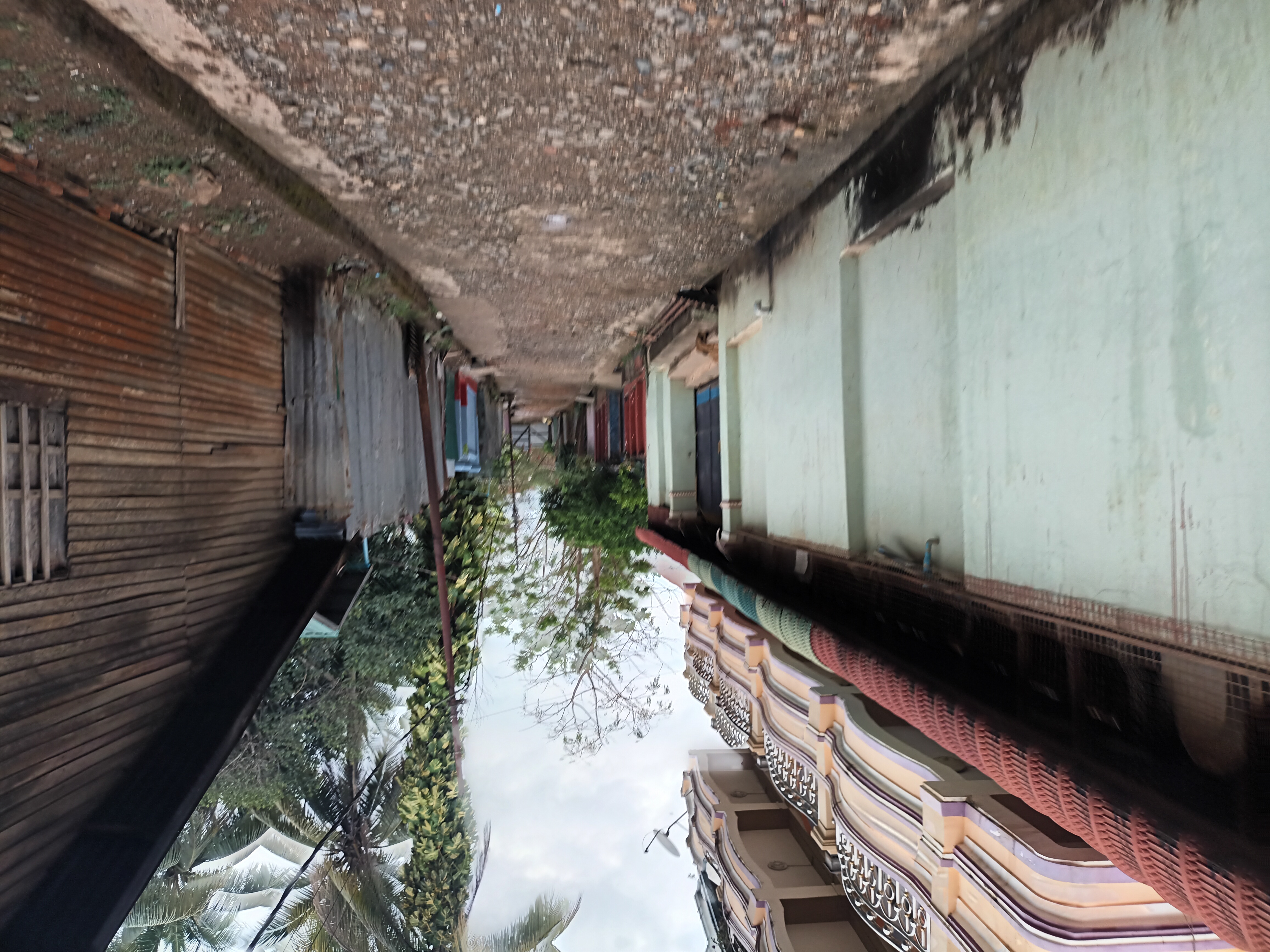 A deserted Tamil Colony in Moreh. 