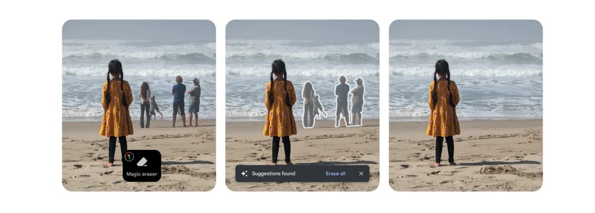 Magic Editor feature on Pixel phone.