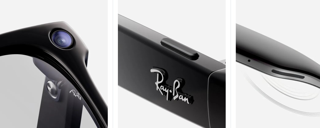 Key features of Meta's Ray-Ban smart glasses.