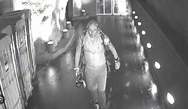 German billionaire Karl-Erivan Haub on the night of his disappearance. 