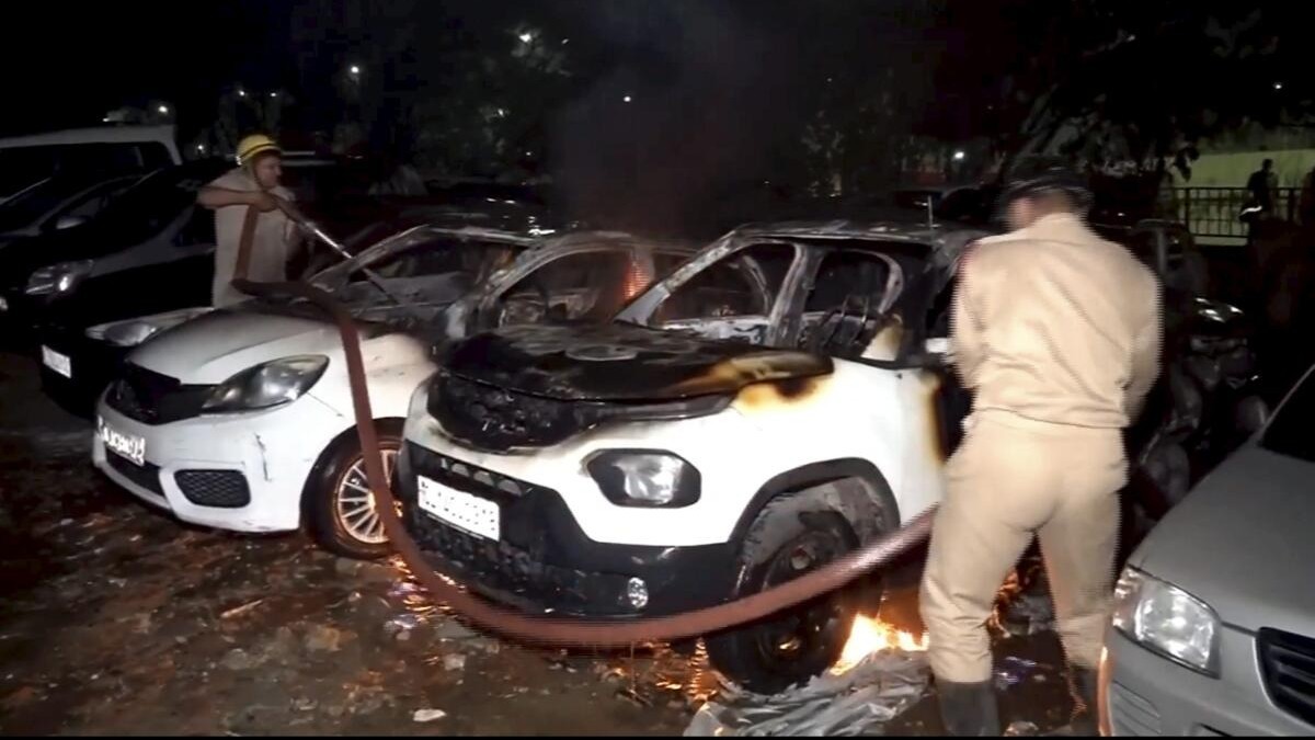 5 shops damaged in Chandni Chowk blaze, 17 cars gutted by fire in east Delhi