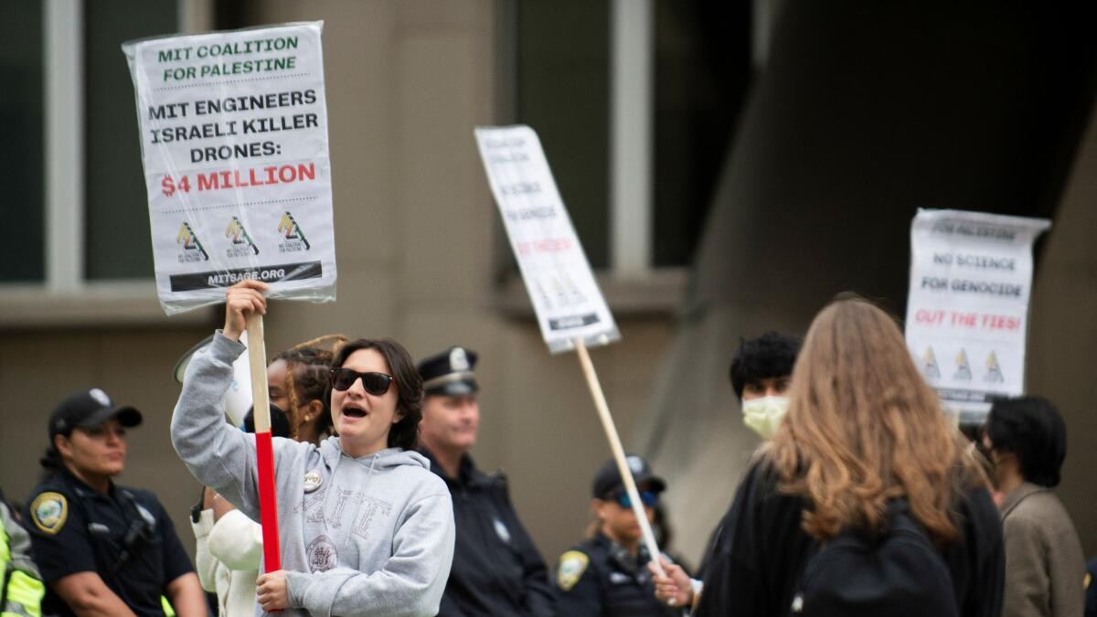 Dozens arrested at Penn, MIT in latest crackdowns on Gaza protests