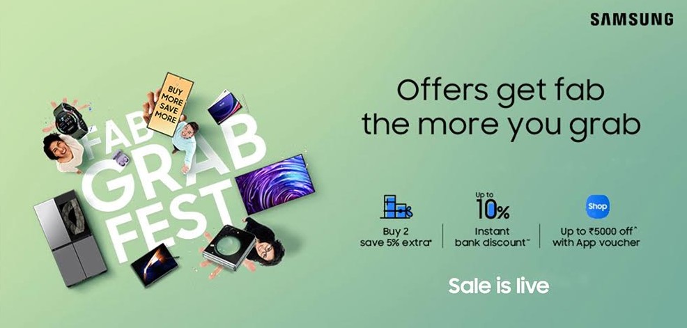 Fab Grab Fest offer details.
