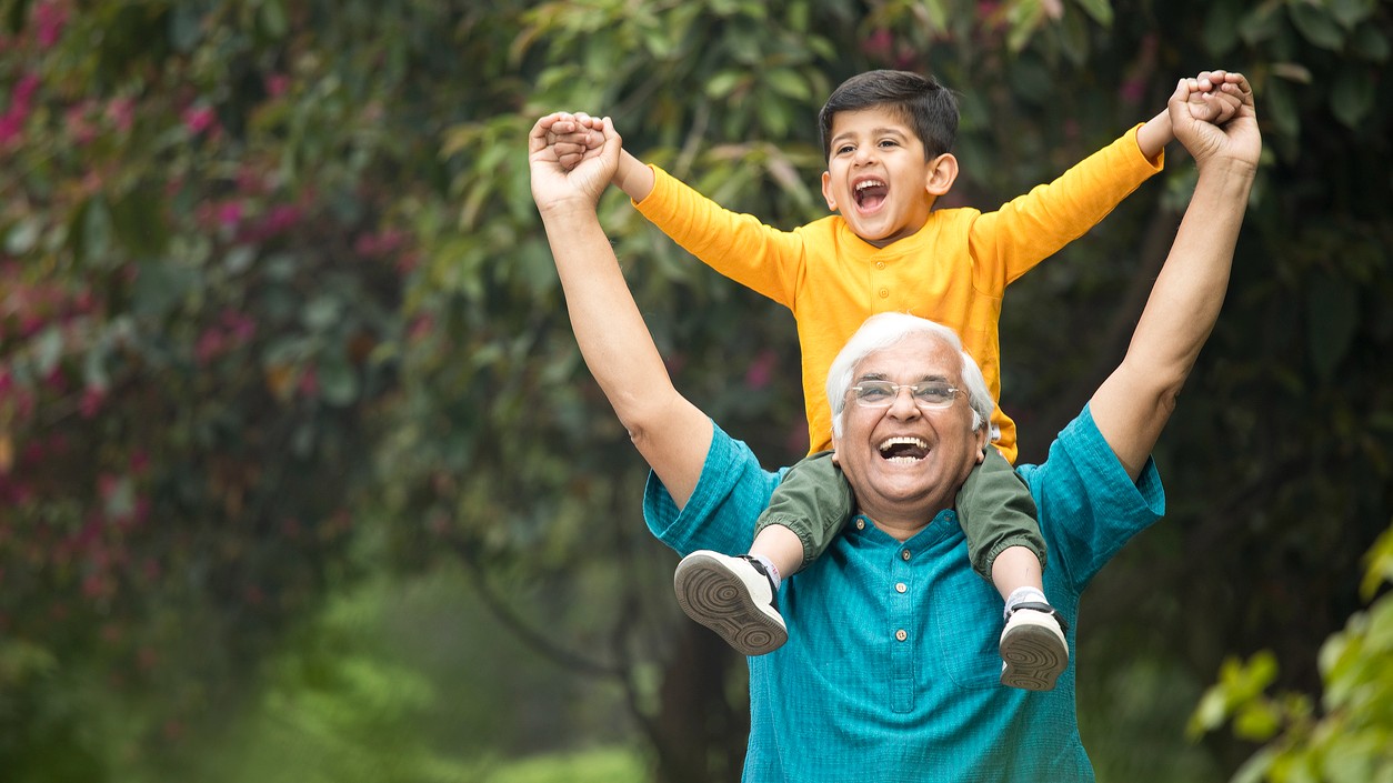 Grandparents on duty