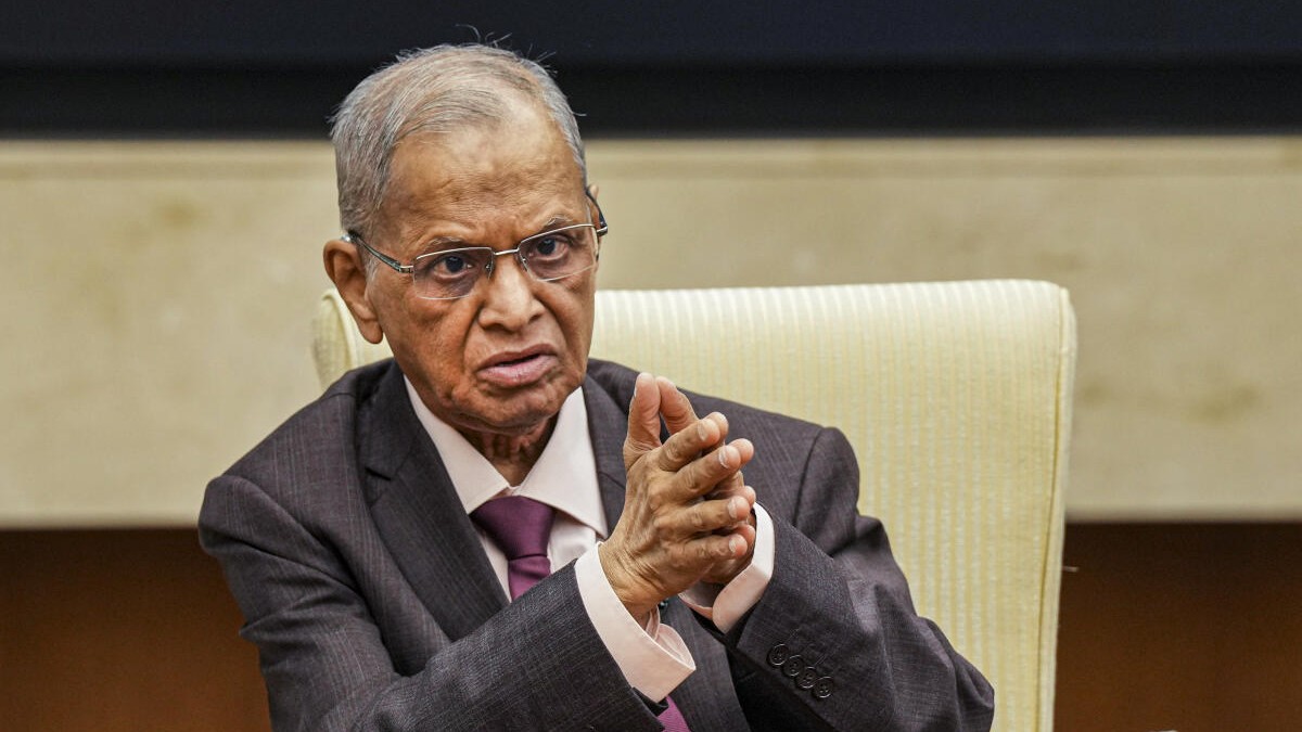 Narayana Murthy bats for AI, calls technology 'great leveller'