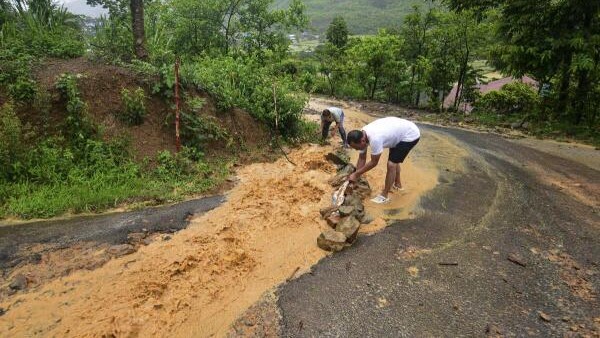 Hundreds affected by floods in Manipur