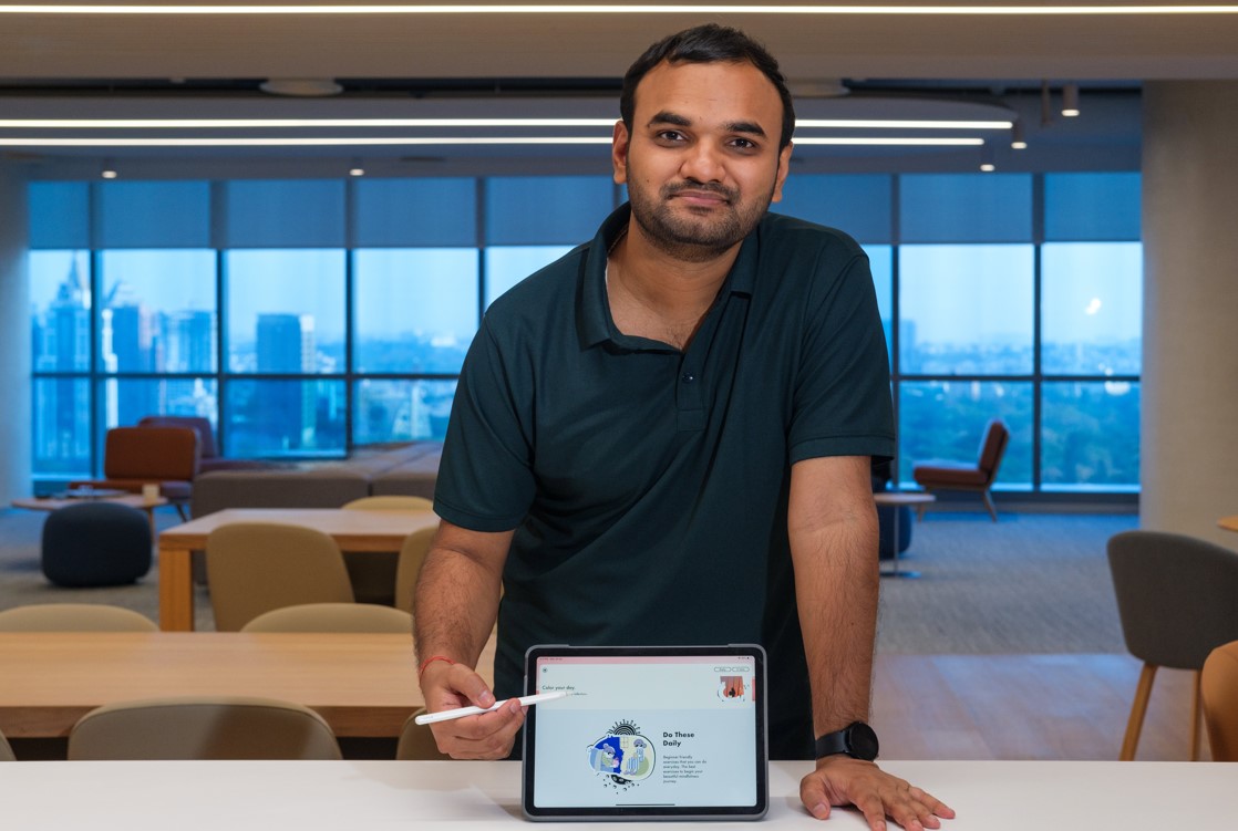 Aditya Ganguly founder of Omoi Studio, and creator of Groodles app.