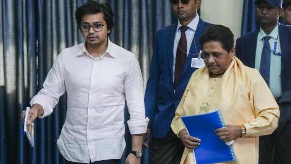 No more the 'heir', Akash Anand hails Mayawati as role model for Bahujan community